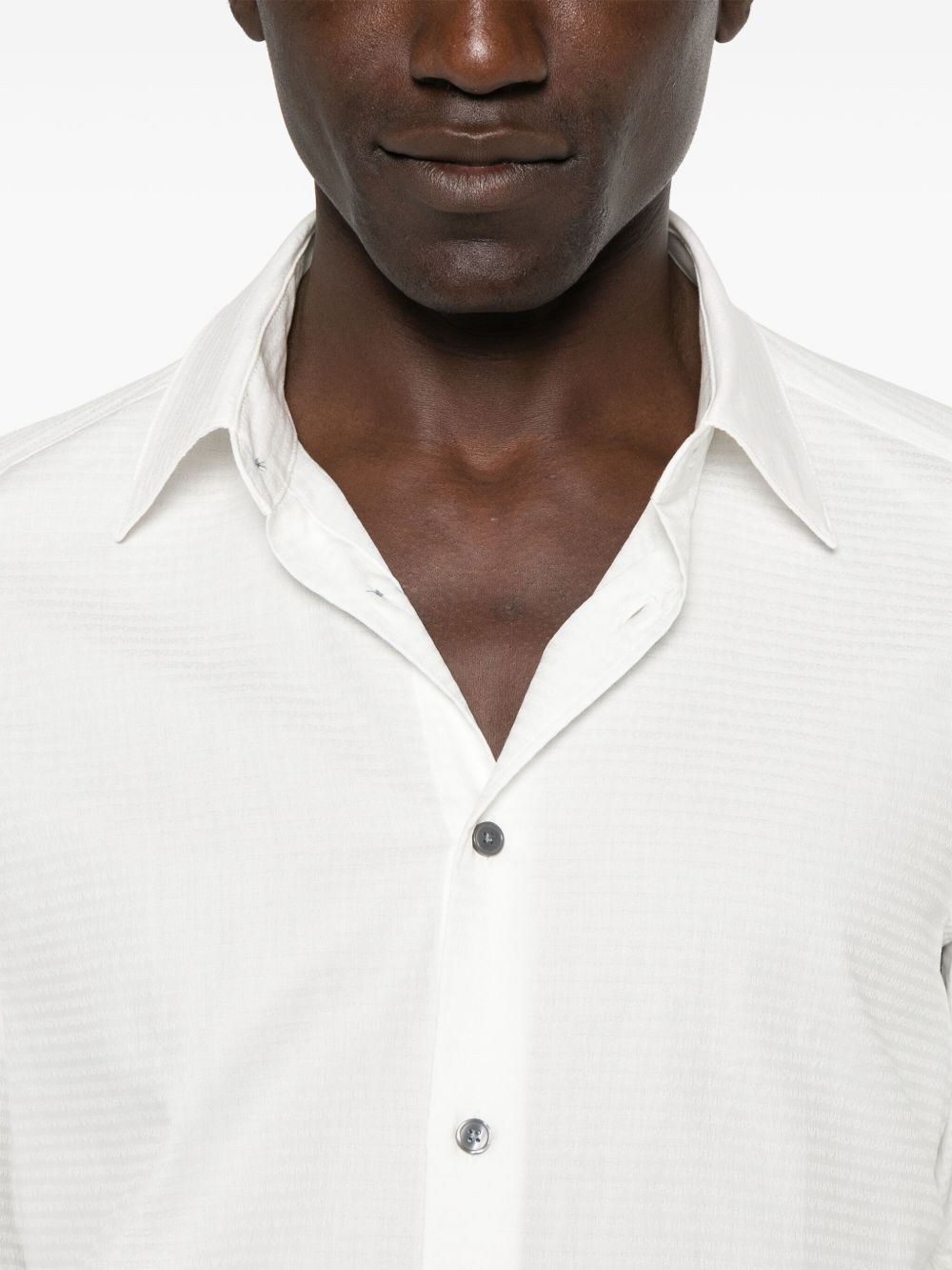 Emporio Armani Shirts White Emporio Armani