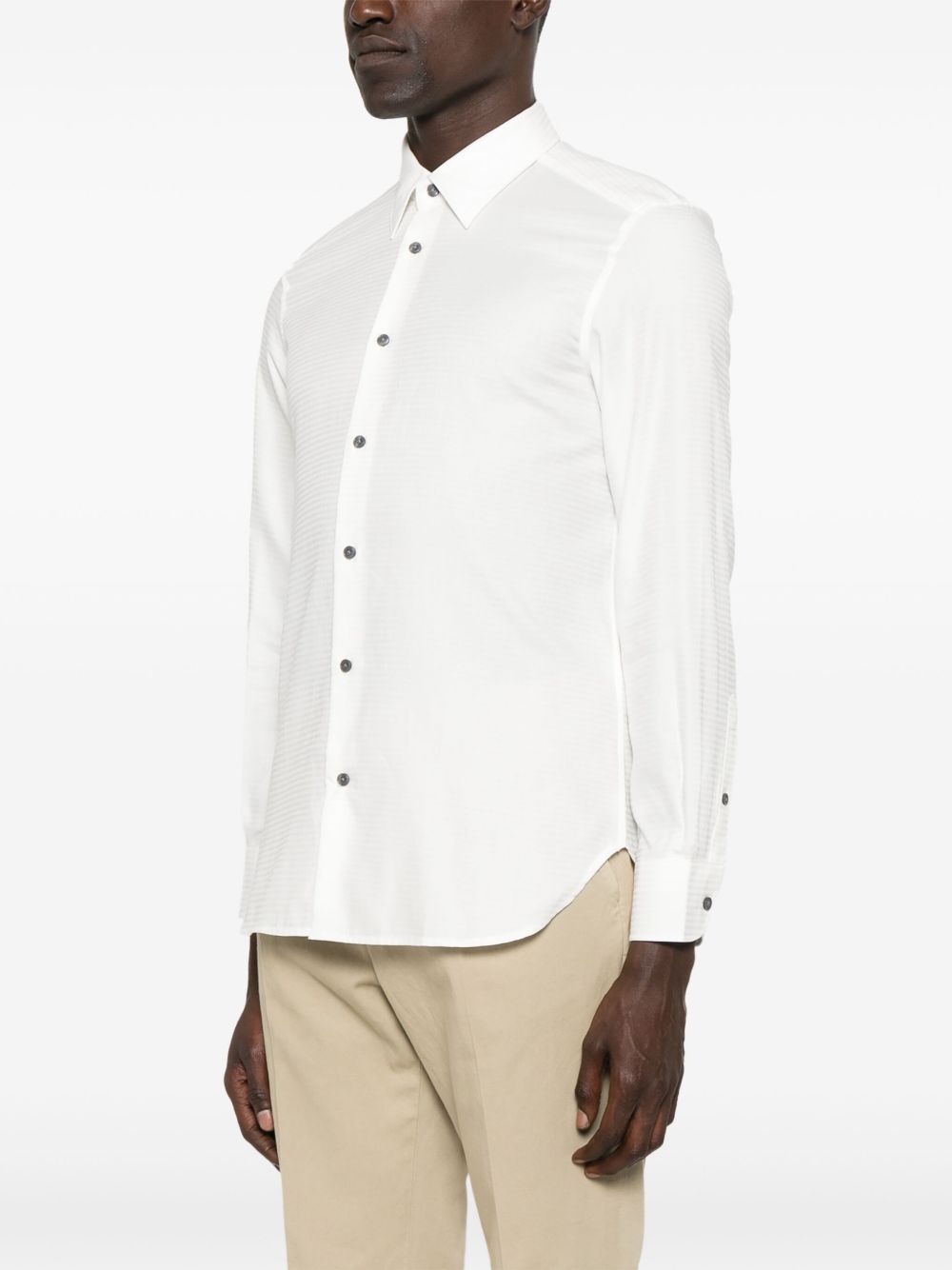 Emporio Armani Shirts White Emporio Armani