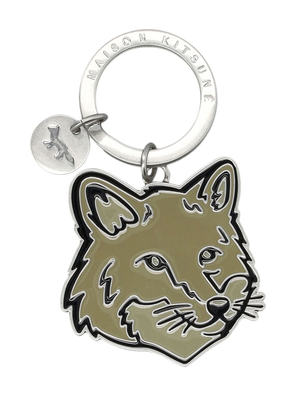 Maison Kitsuné Bold Fox Head keyring Maison Kitsuné