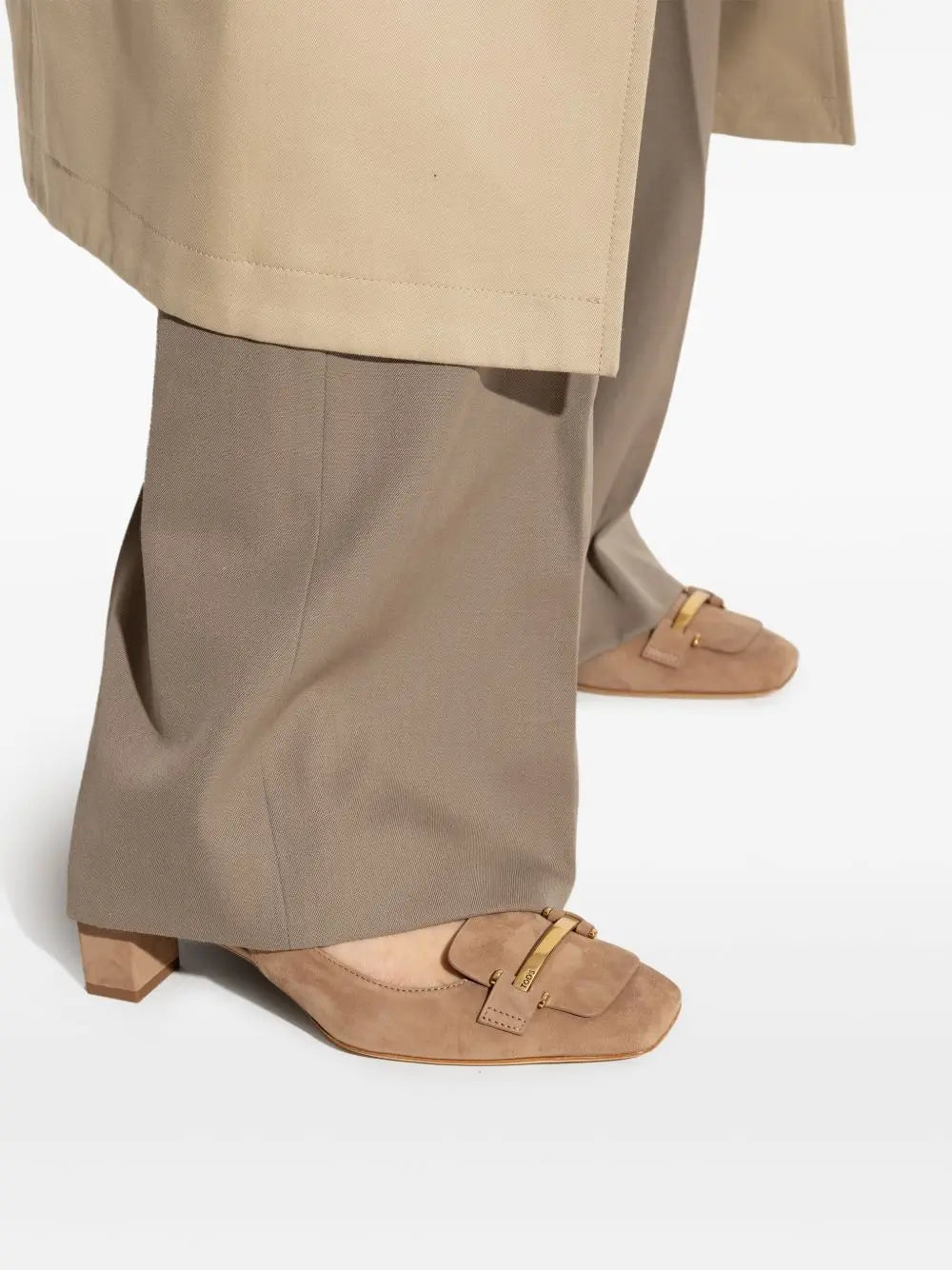 Tod's Suede Slingback Pumps Tod'S
