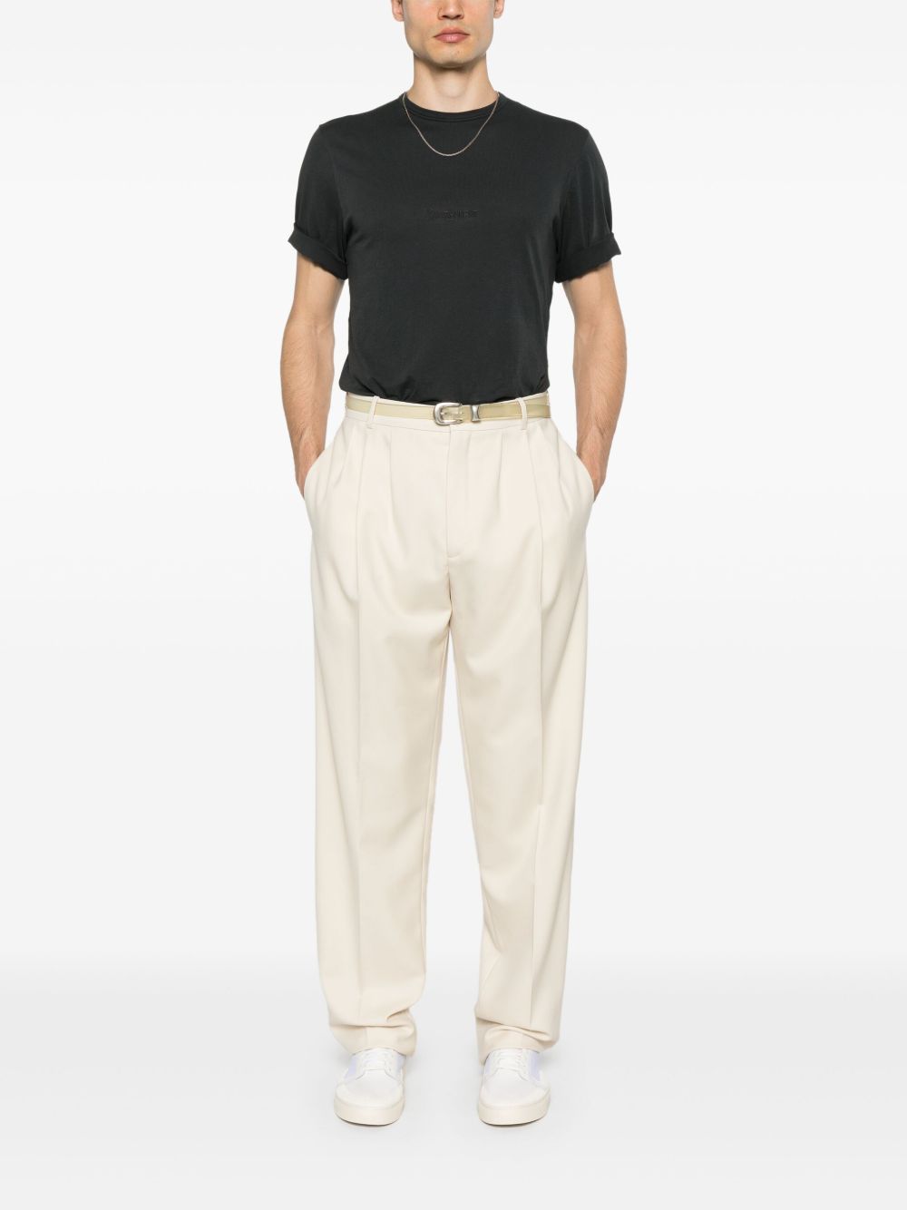 Saint Laurent T-shirt with logo Saint Laurent