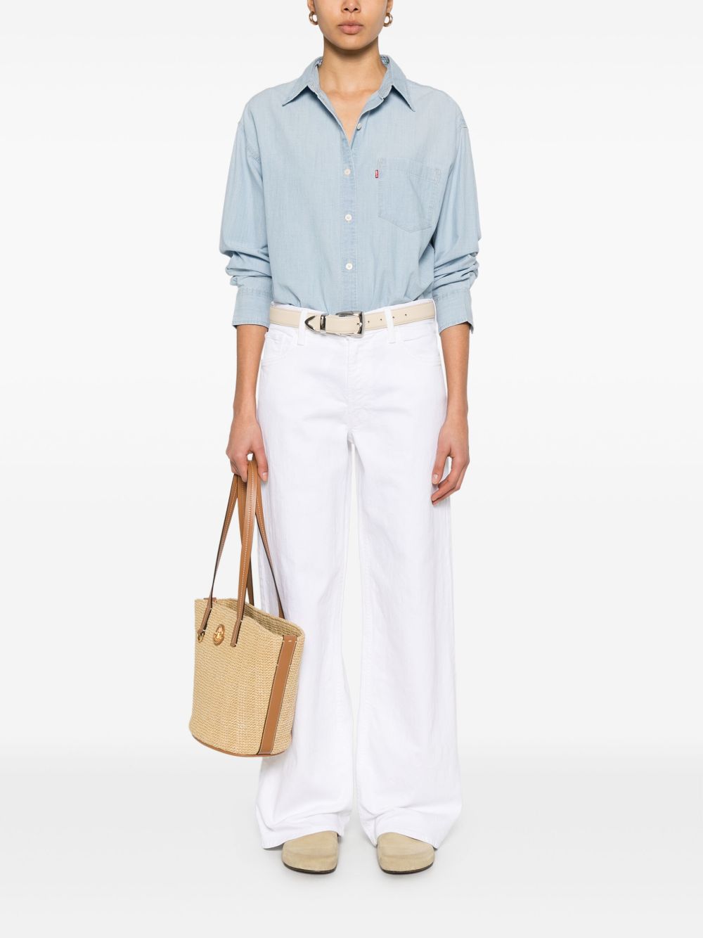 Mother Jeans White Mother