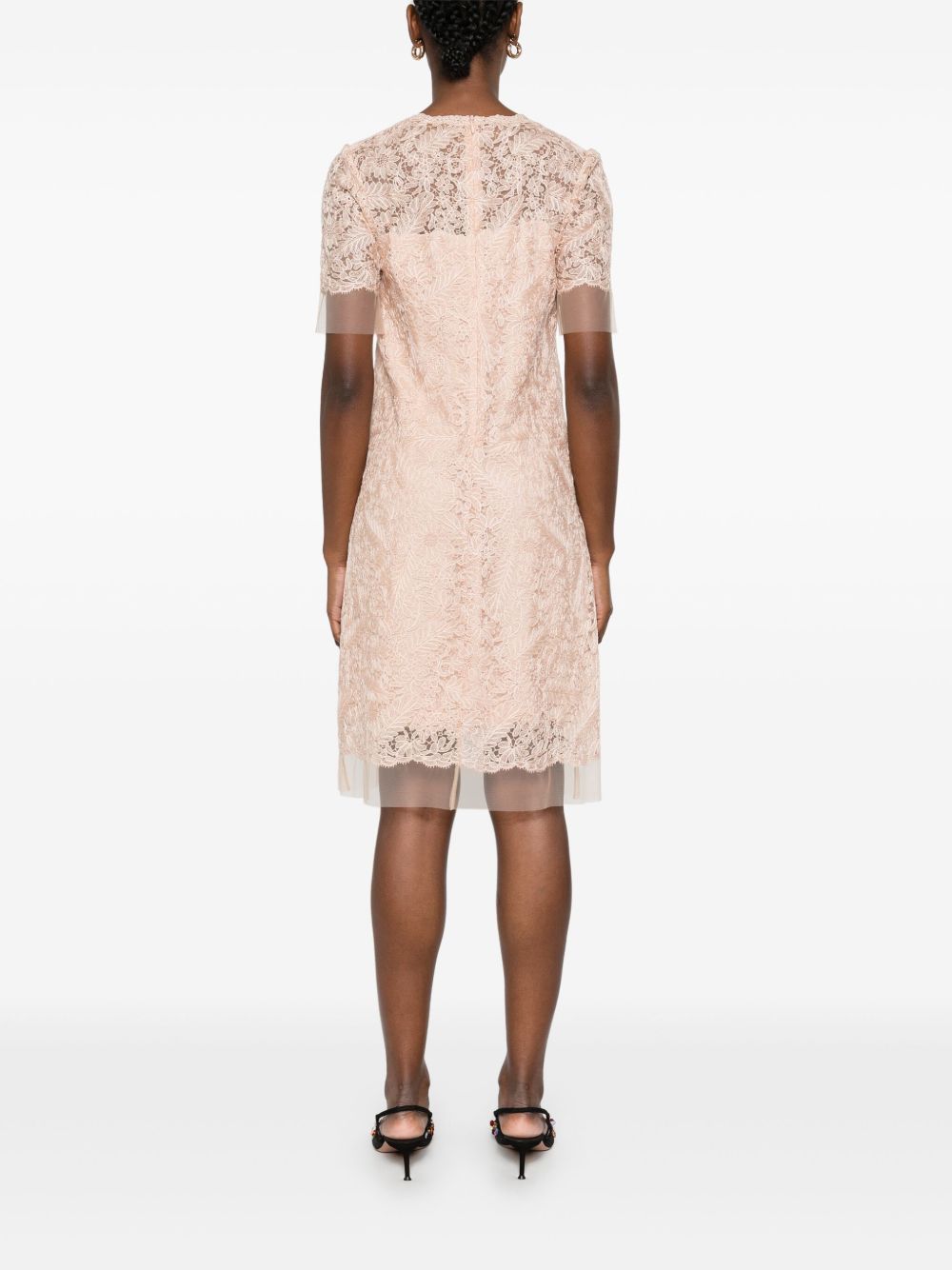 Ermanno Scervino Lace Midi Dress Ermanno Scervino