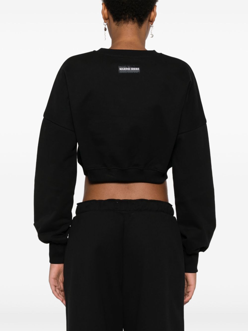 MARINE SERRE Sweaters Black Marine Serre