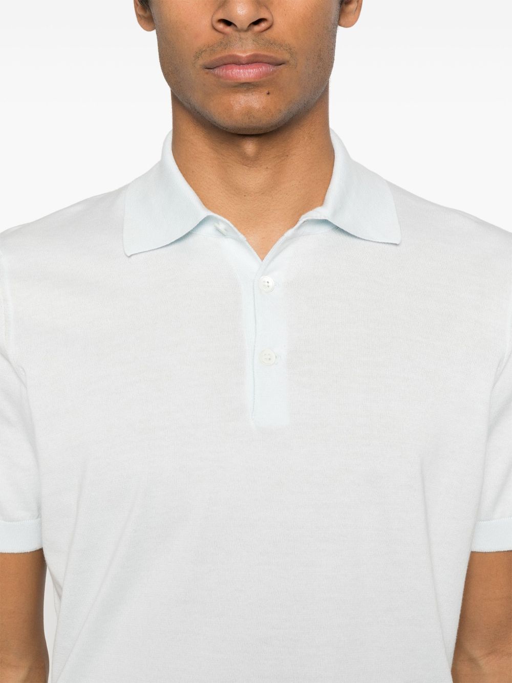 Brunello Cucinelli T-shirts and Polos Clear Blue Brunello Cucinelli