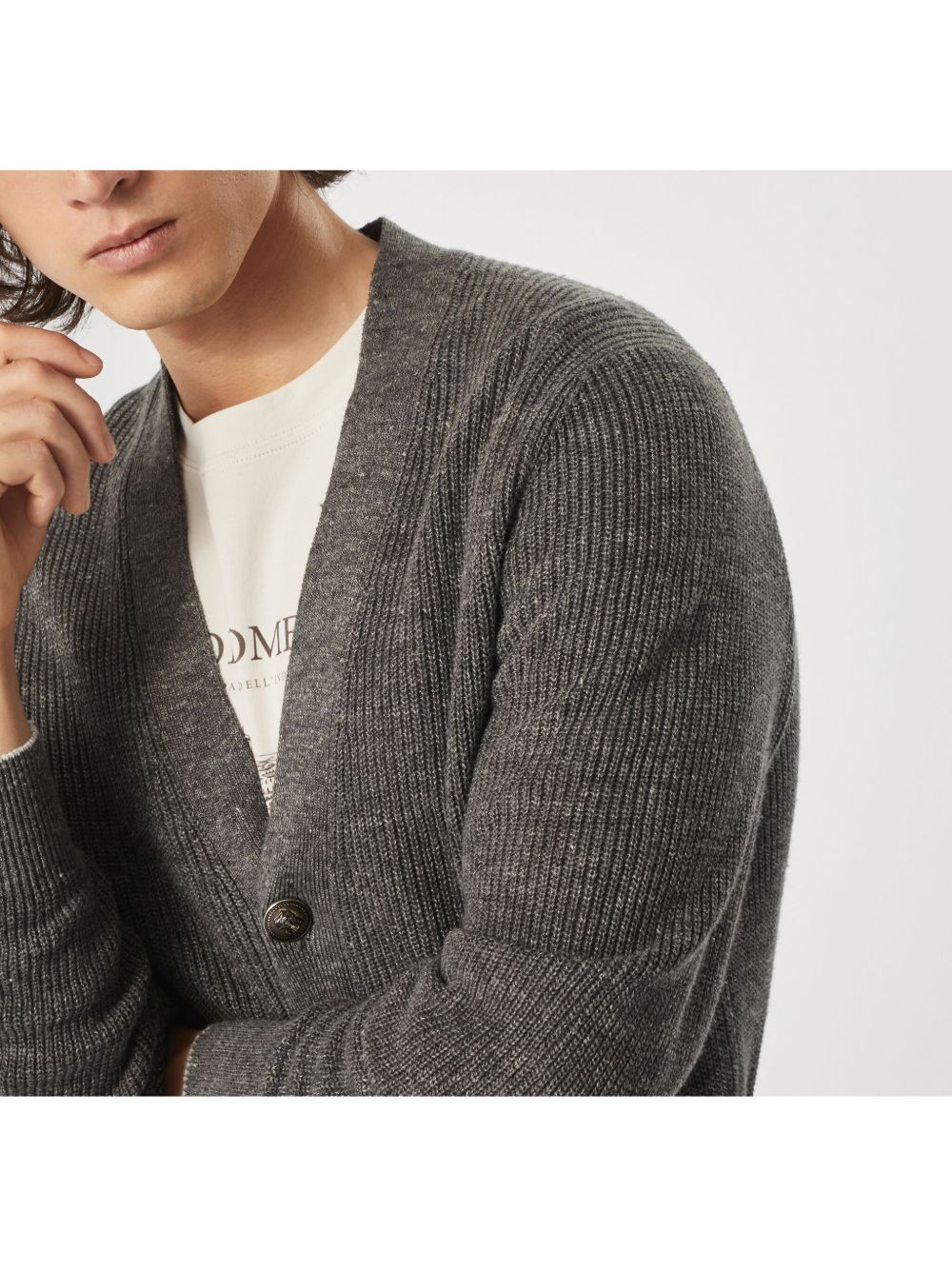 Brunello Cucinelli Sweaters Grey Brunello Cucinelli