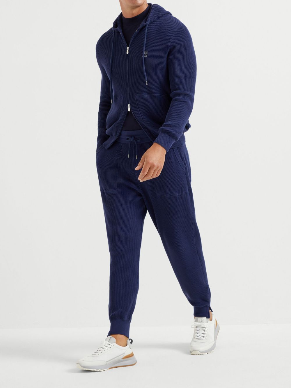Brunello Cucinelli T-shirts and Polos Blue - Gallerias