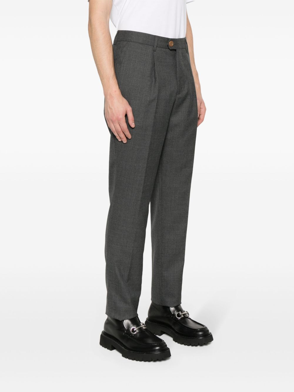 Brunello Cucinelli Trousers Grey Brunello Cucinelli