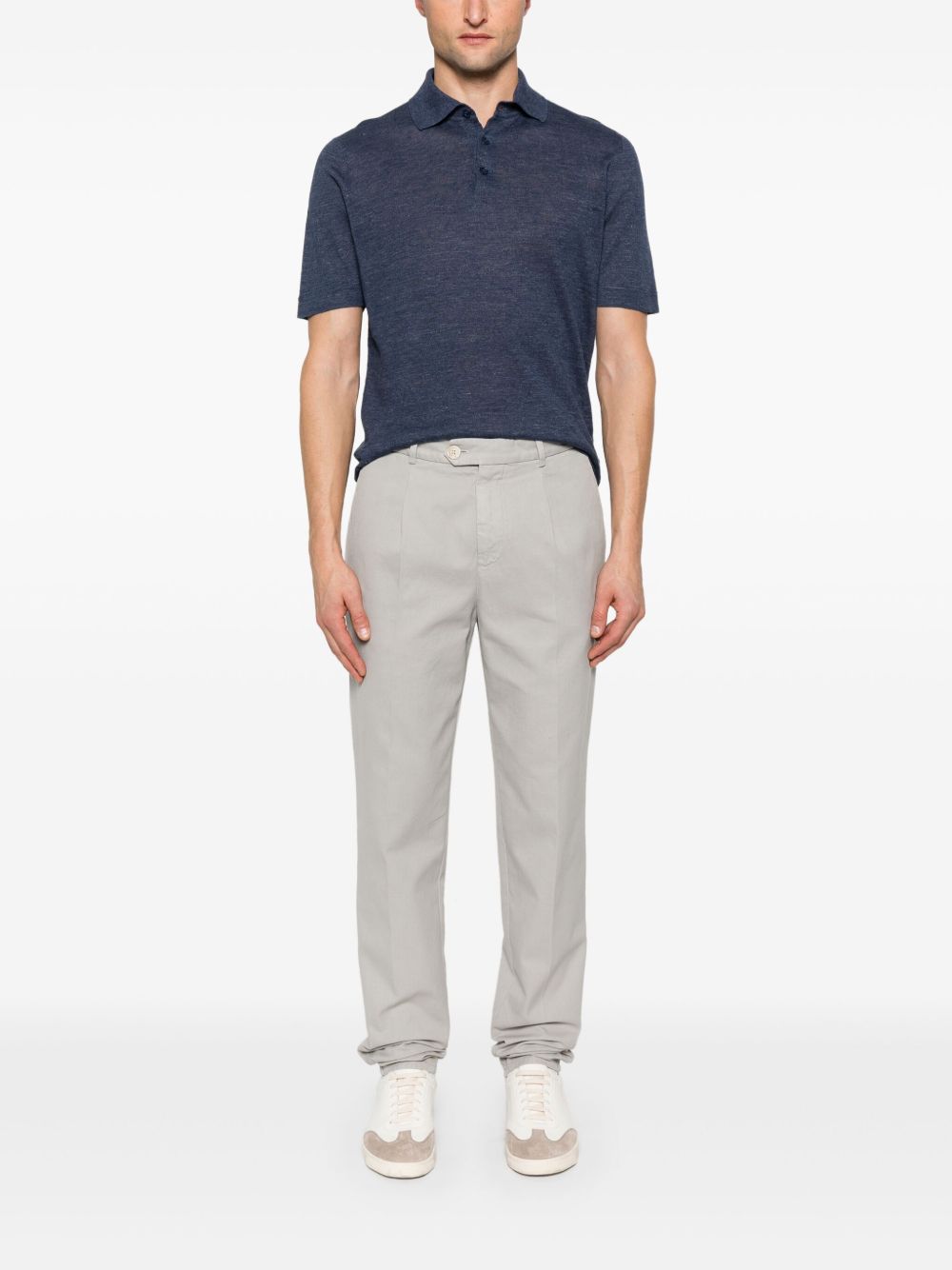 Brunello Cucinelli T-shirts and Polos Blue Brunello Cucinelli