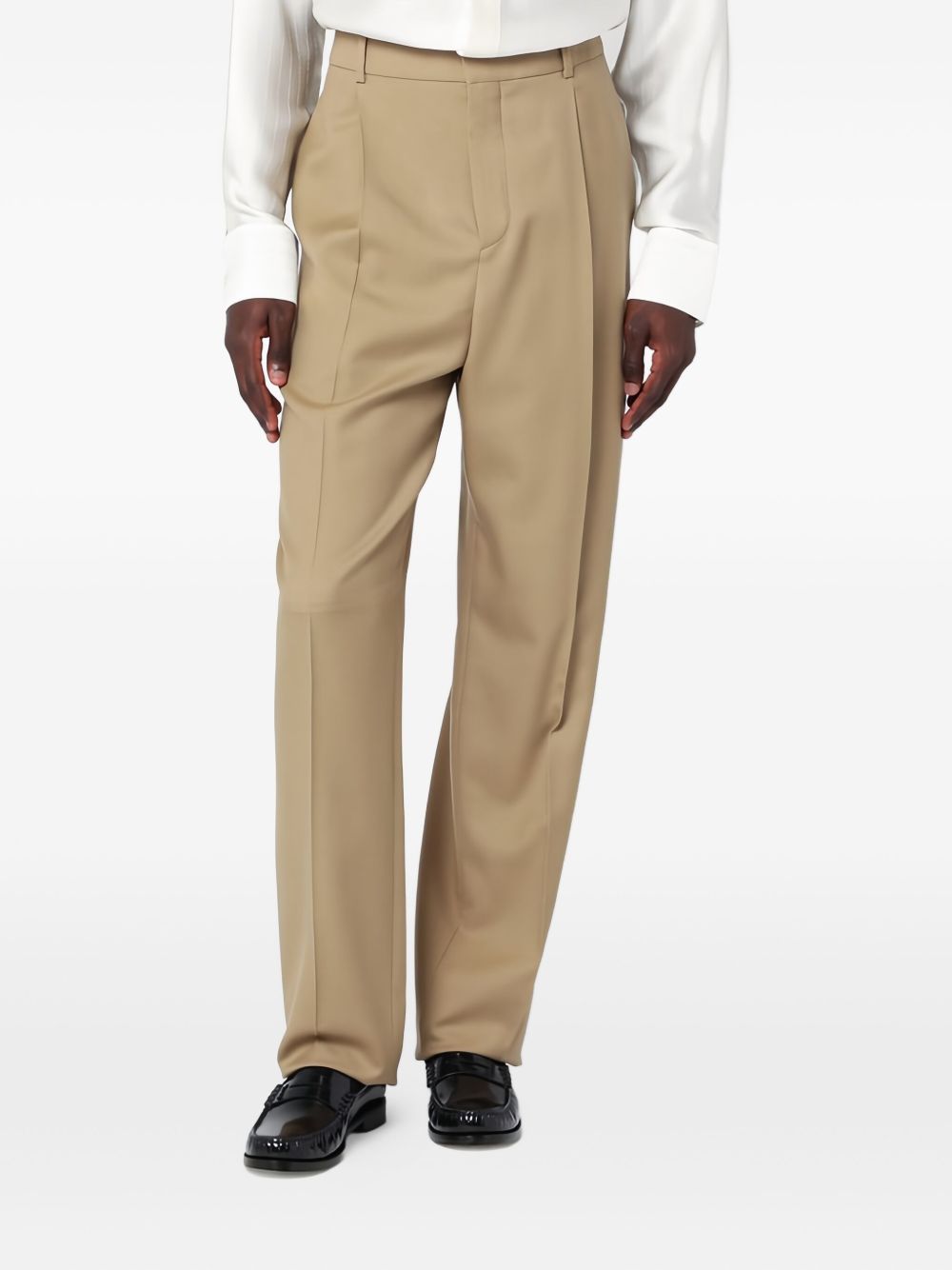 Saint Laurent Pressed-crease trousers Saint Laurent