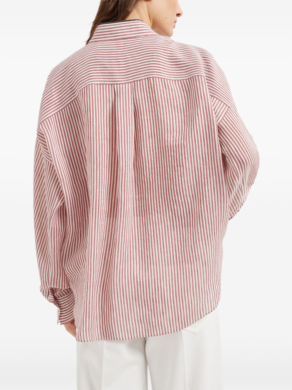 Brunello Cucinelli Shirts Bordeaux Brunello Cucinelli