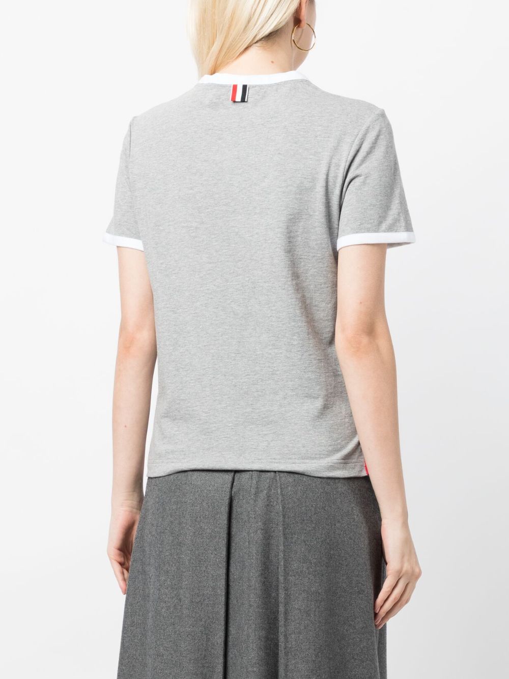 Thom Browne T-shirts and Polos Grey Thom Browne