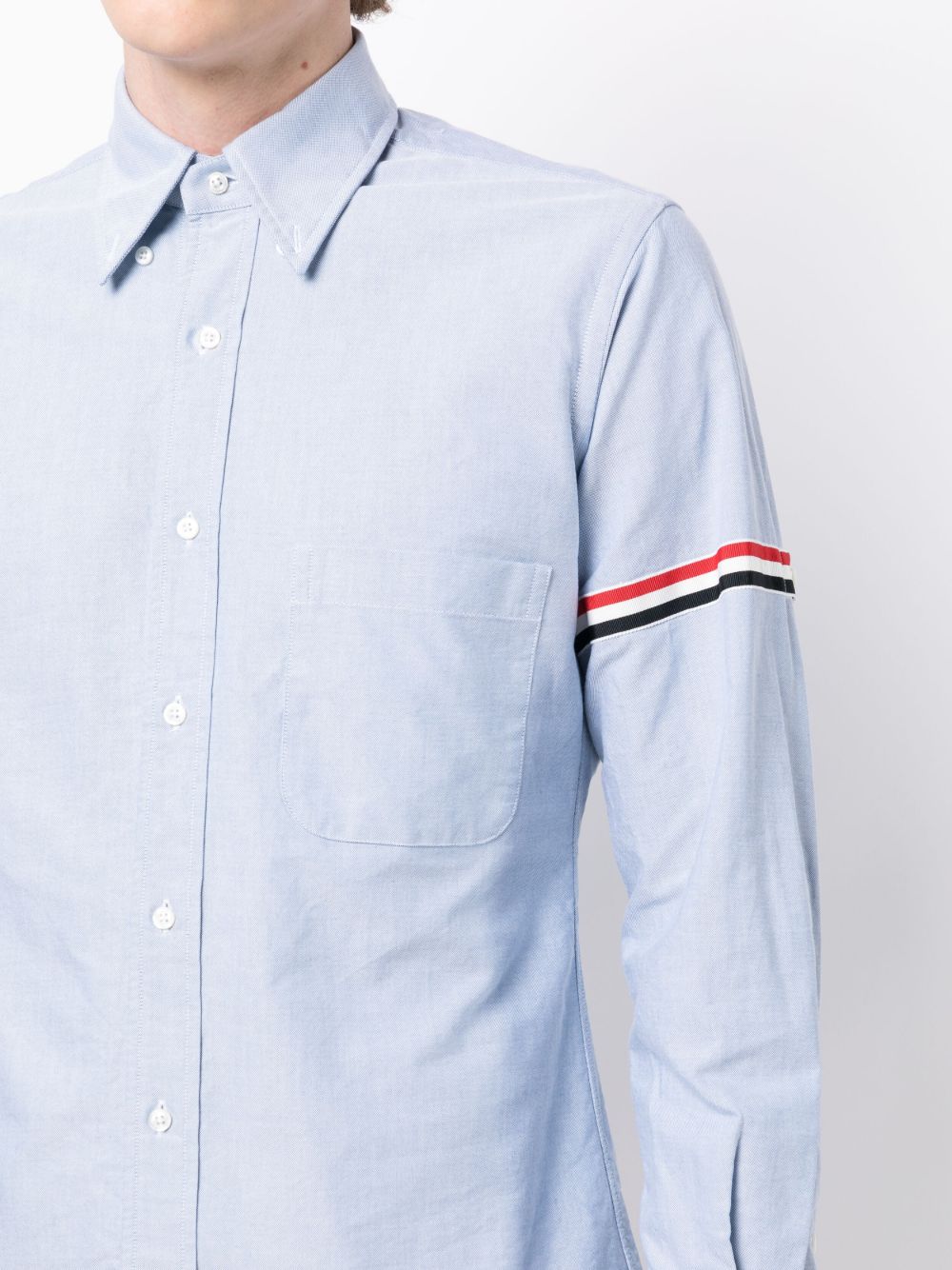 Thom Browne Shirts Clear Blue Thom Browne