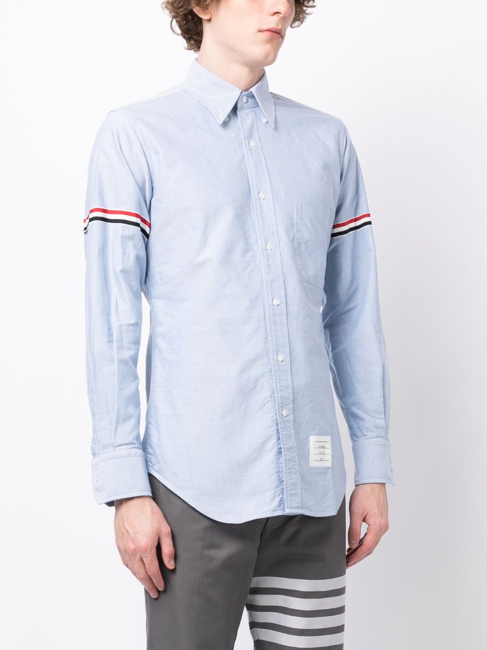 Thom Browne Shirts Clear Blue Thom Browne