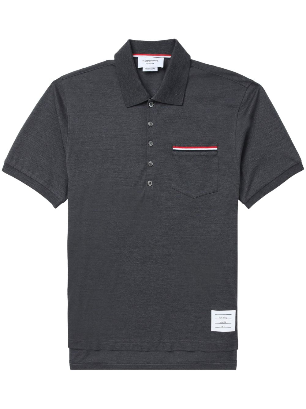 Thom Browne T-shirts and Polos Grey Thom Browne