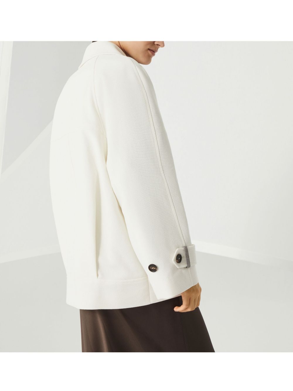 Brunello Cucinelli Jackets Cream Brunello Cucinelli