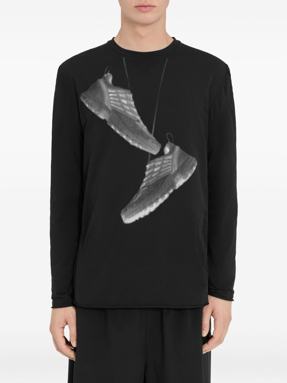 MM6 X SALOMON T-shirts and Polos Black MM6 X Salomon