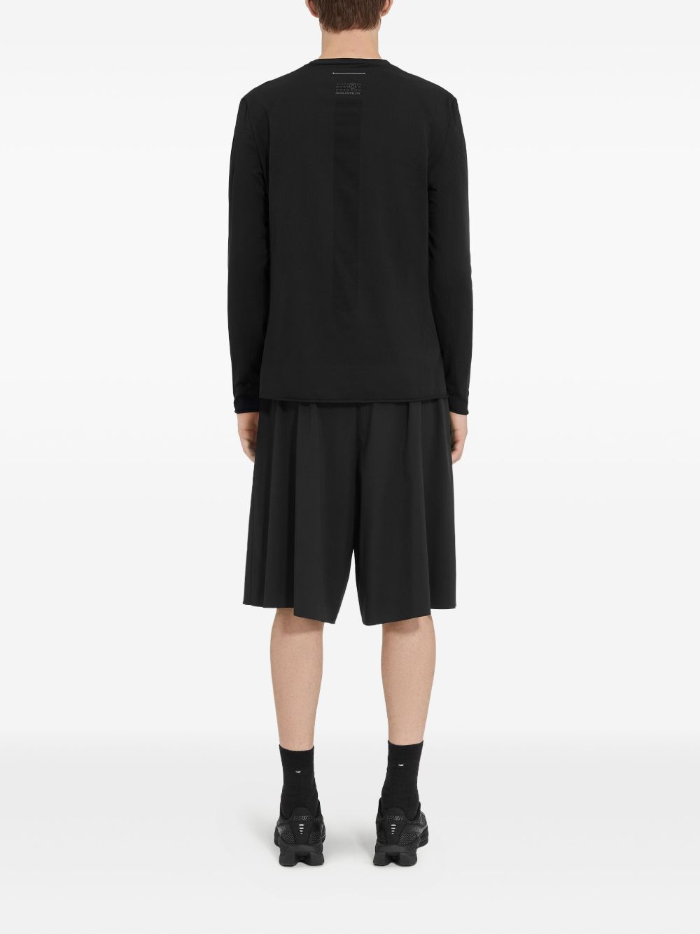MM6 X SALOMON T-shirts and Polos Black MM6 X Salomon