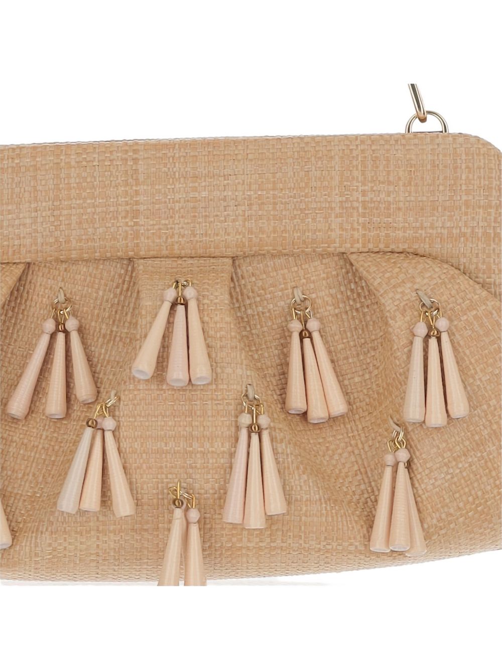 Themoire' Themoirè Emera Fringed Clutch Bag Themoire'