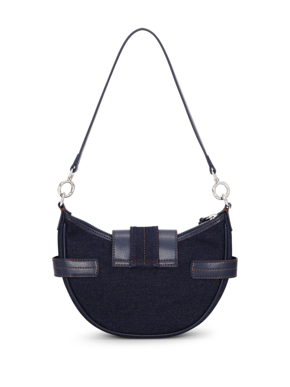 Ganni Buckle small denim cross-body bag Ganni