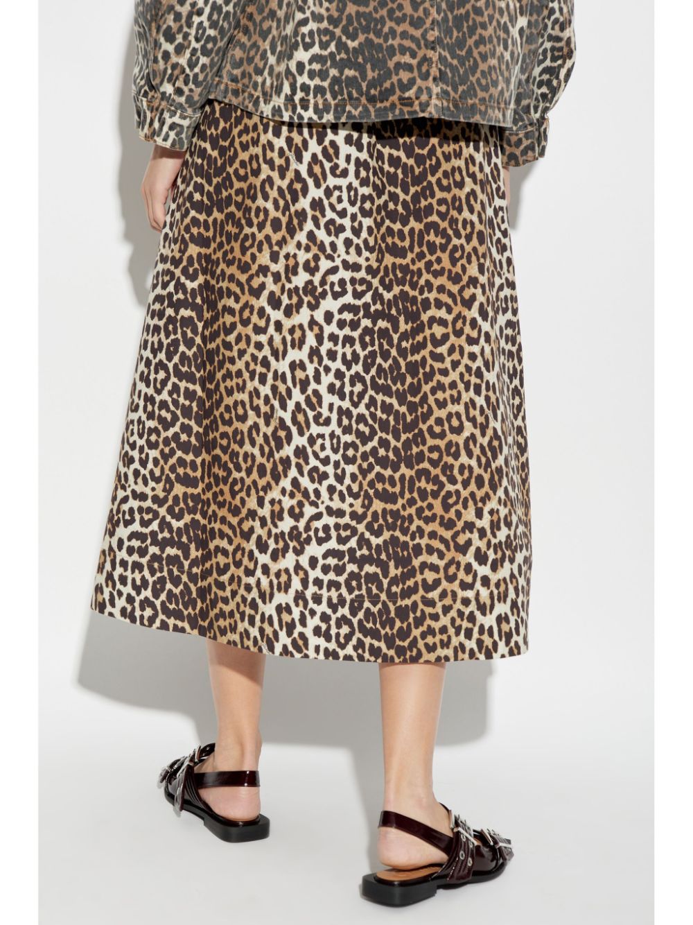 GANNI Skirts Brown Ganni