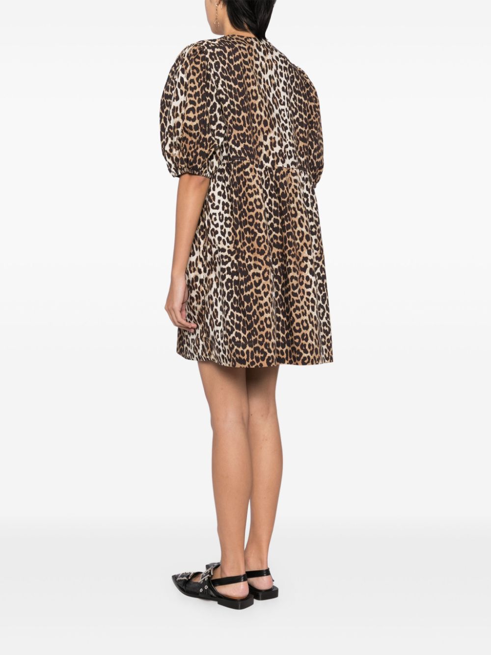 GANNI Dresses Brown Ganni