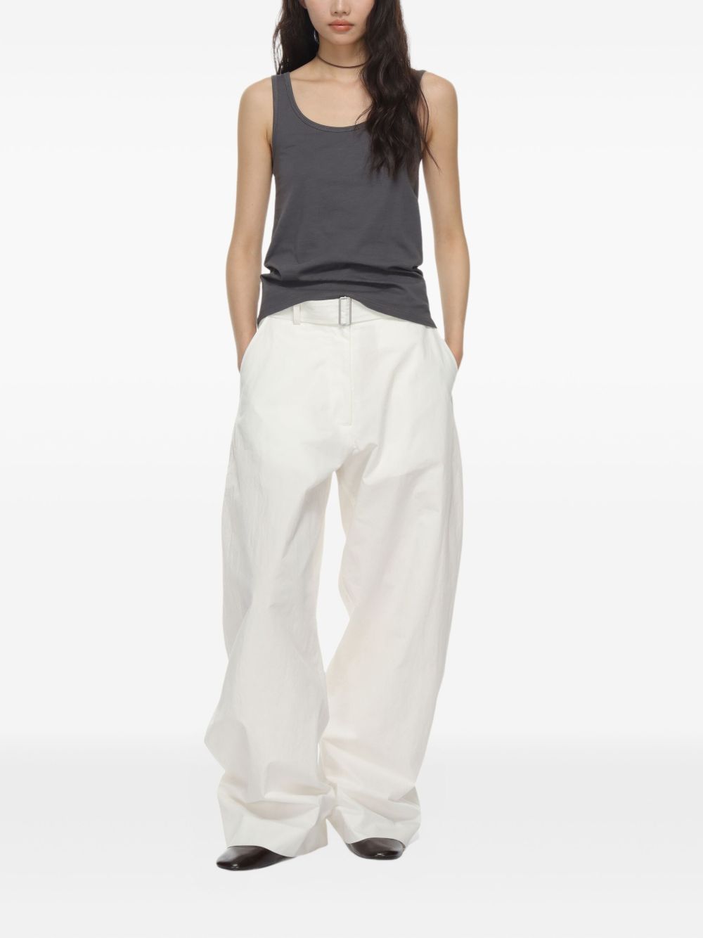 STUDIO NICHOLSON Trousers White Studio Nicholson