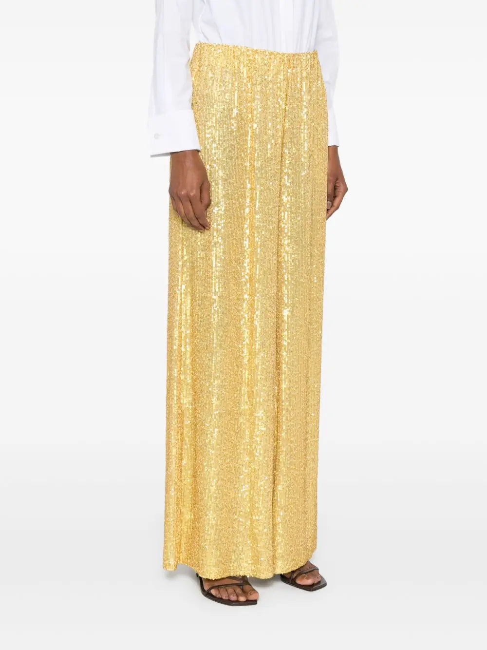 Norma Kamali Trousers Yellow Norma Kamali
