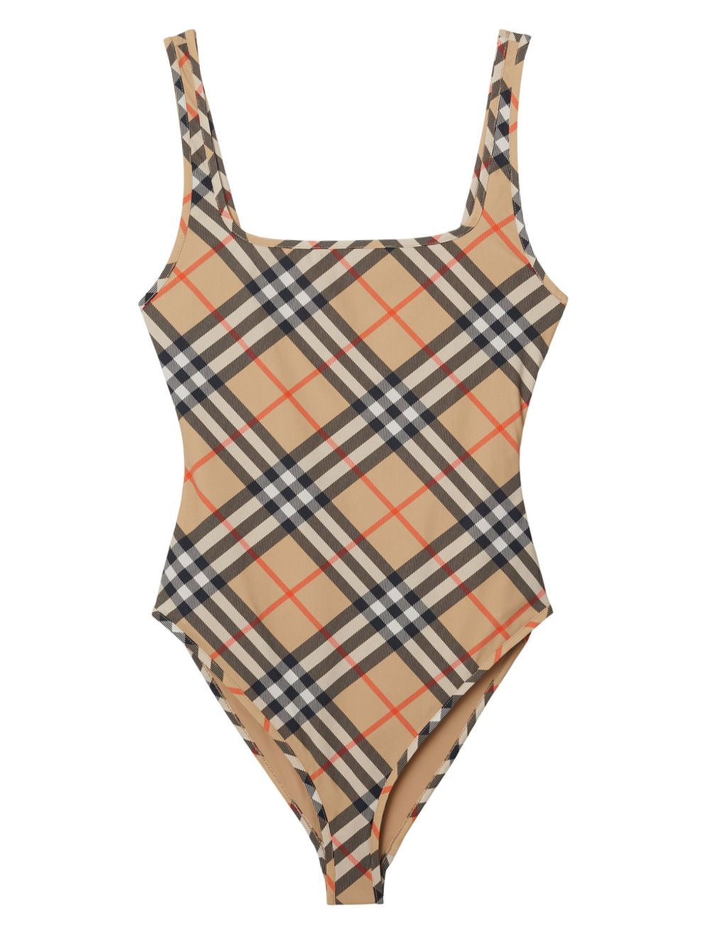 Burberry check-pattern swimsuit Burberry