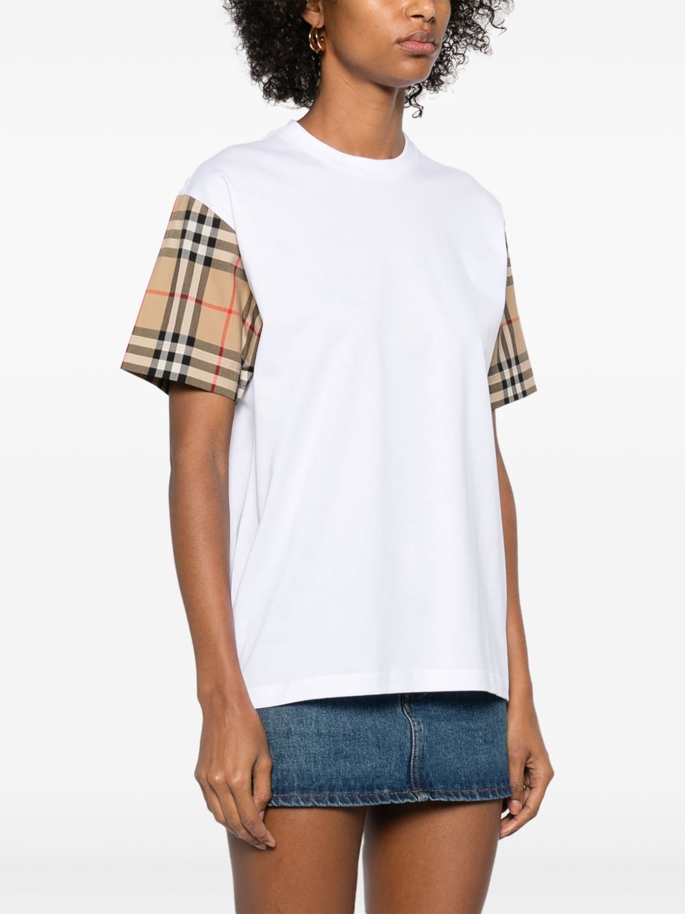 Burberry Vintage Check-sleeve T-shirt Burberry