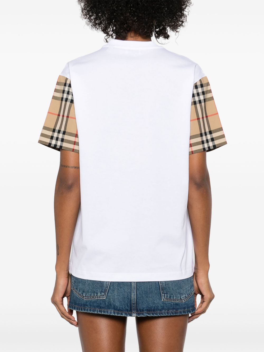 Burberry Vintage Check-sleeve T-shirt Burberry