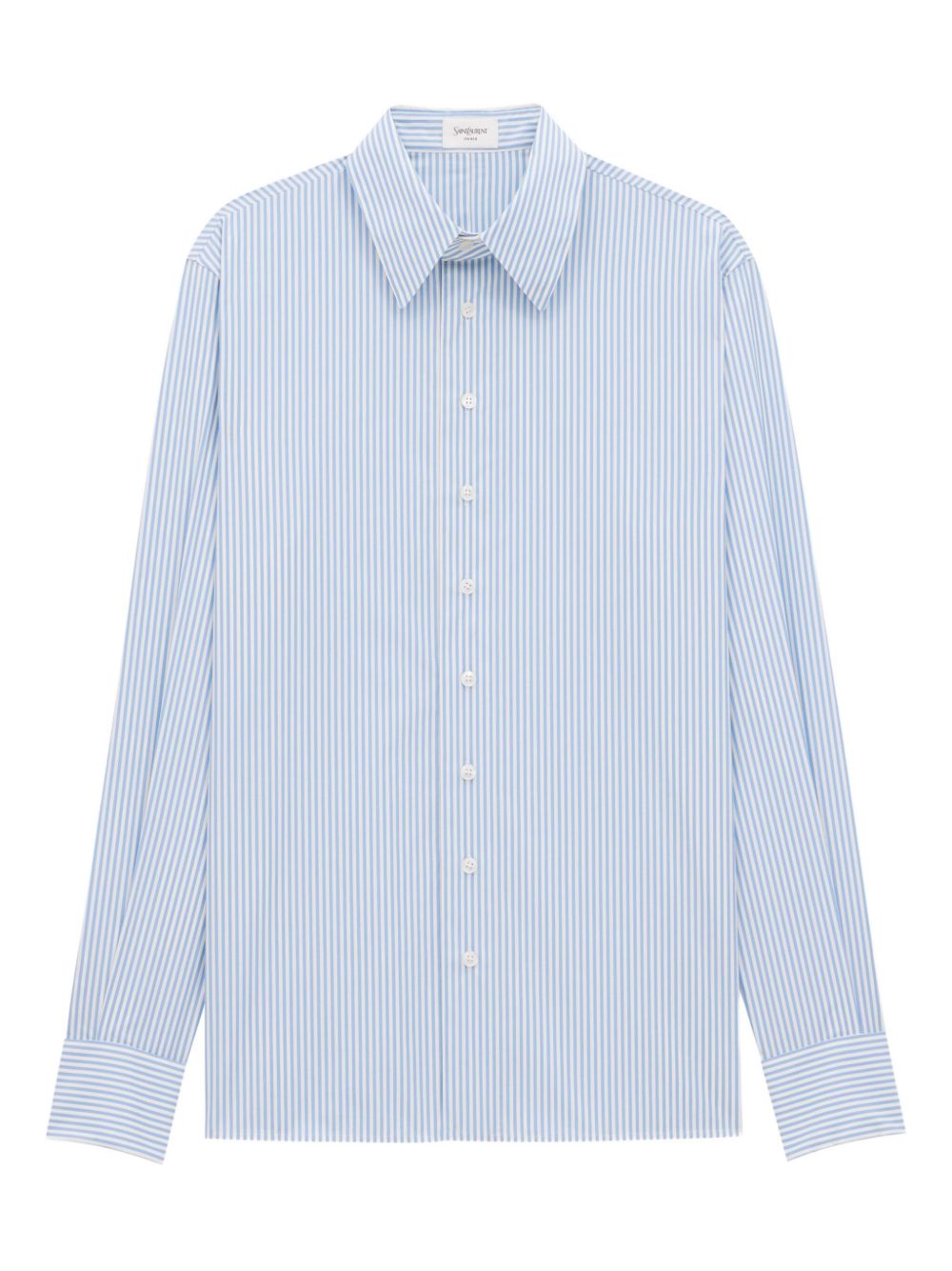 Saint Laurent striped oxford cotton shirt Saint Laurent