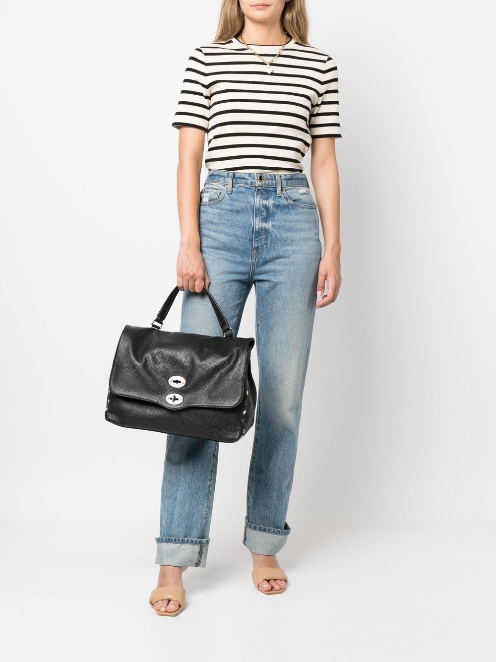 Zanellato Postina Daily medium leather handbag Zanellato