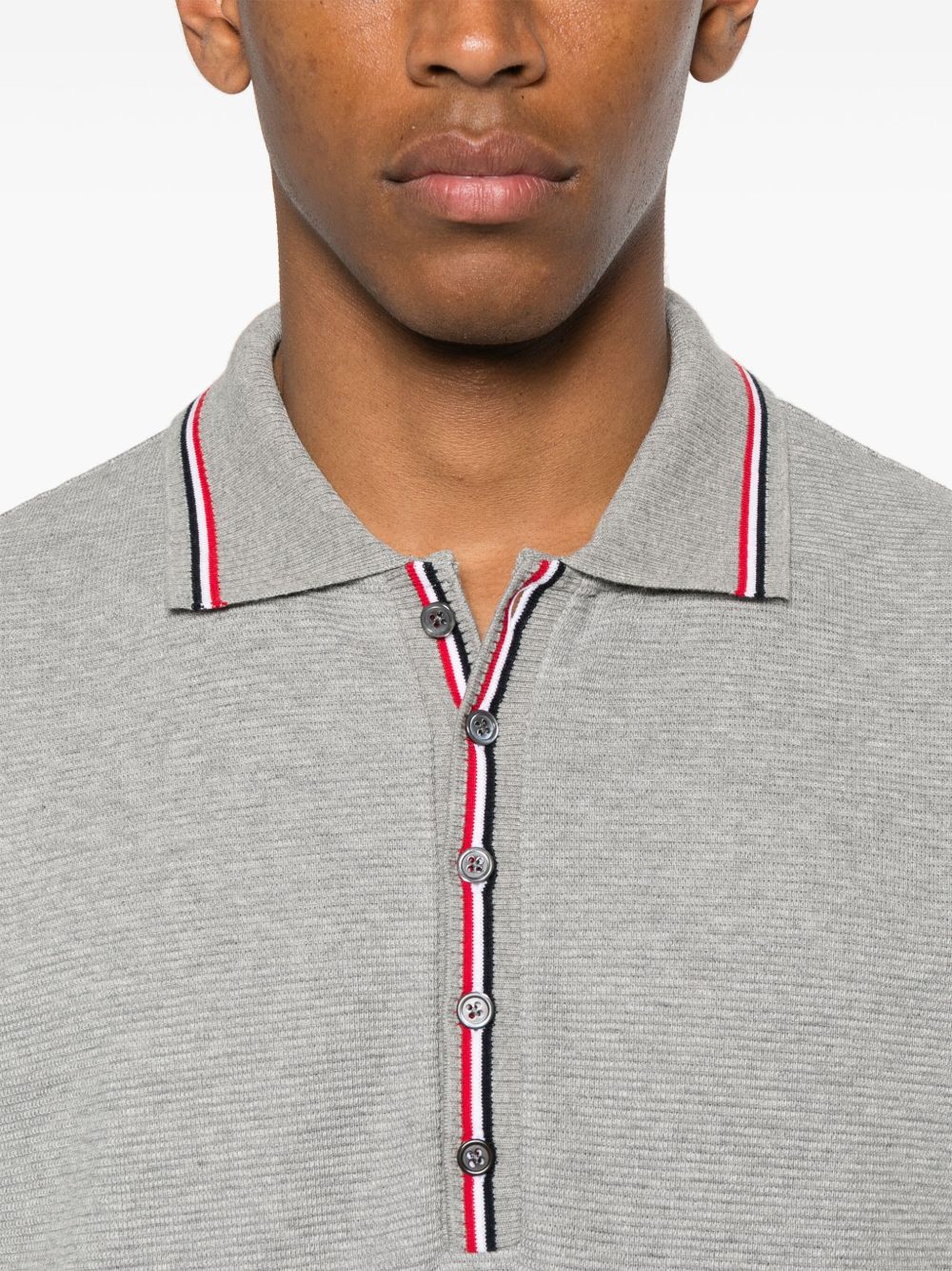 Thom Browne T-shirts and Polos Light Grey Thom Browne