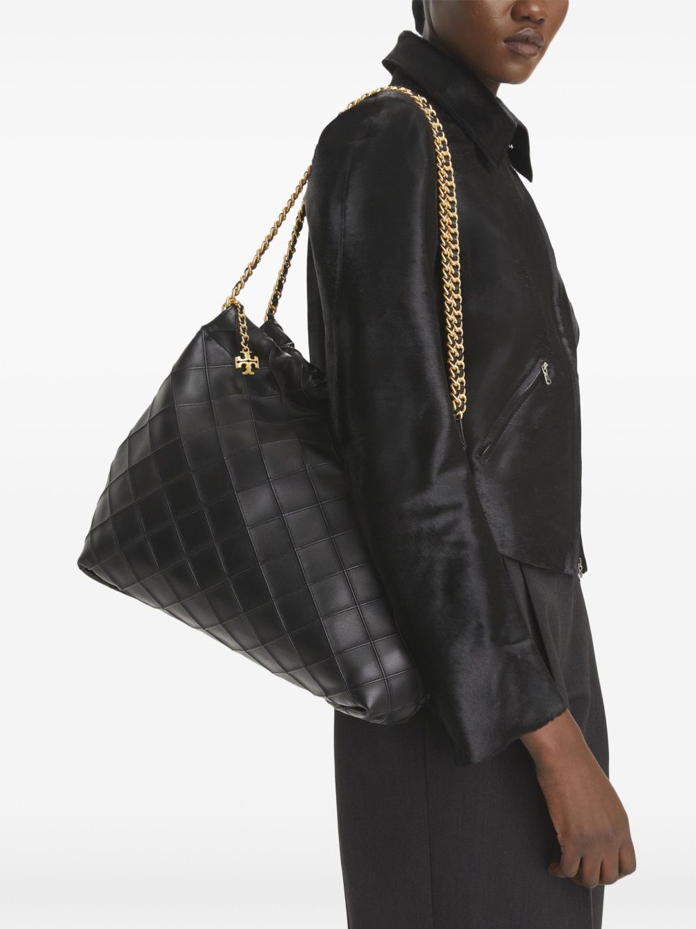 Tory Burch Fleming leather hobo bag Tory Burch