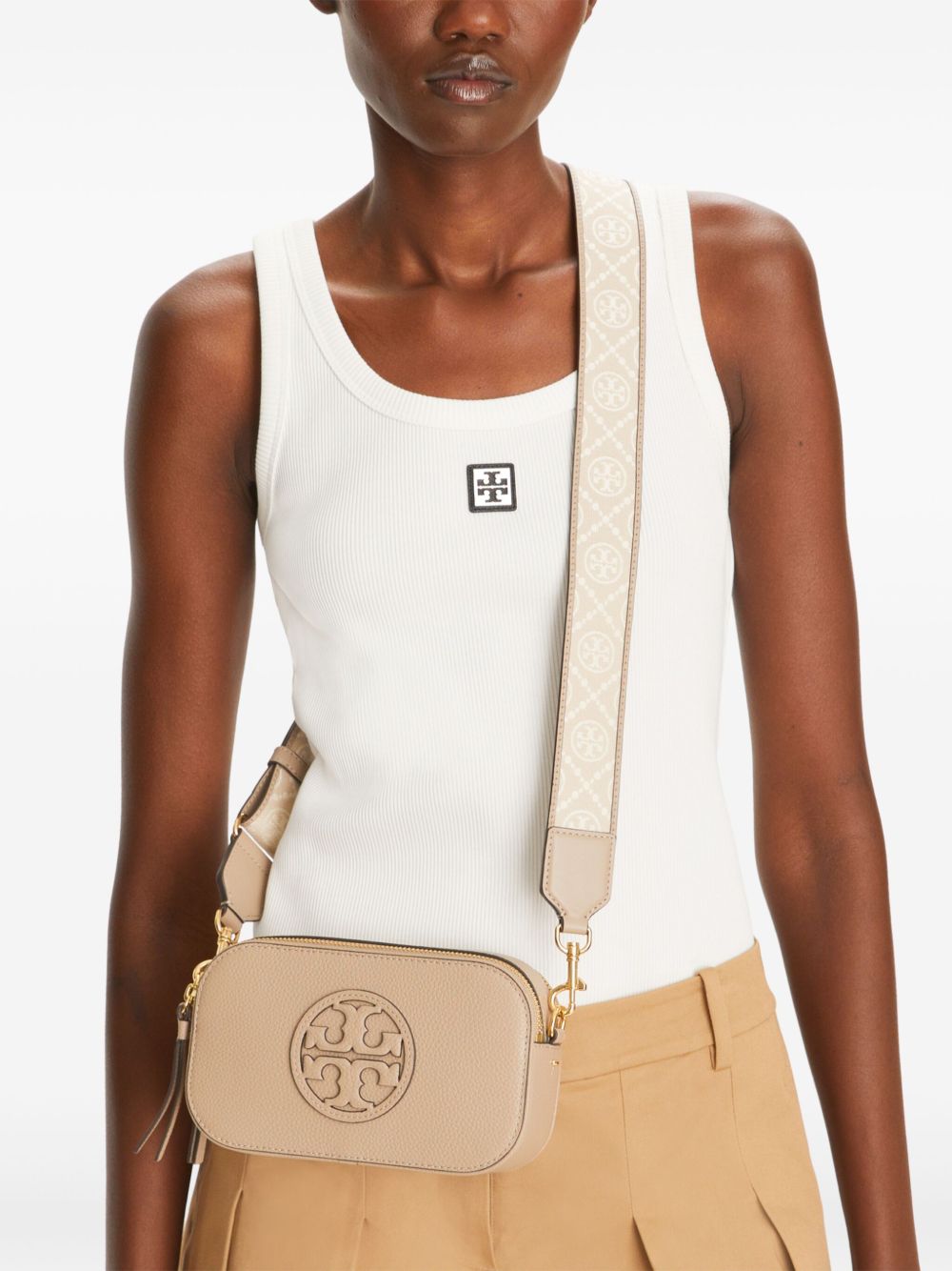 Tory Burch Miller mini leather camera bag Tory Burch