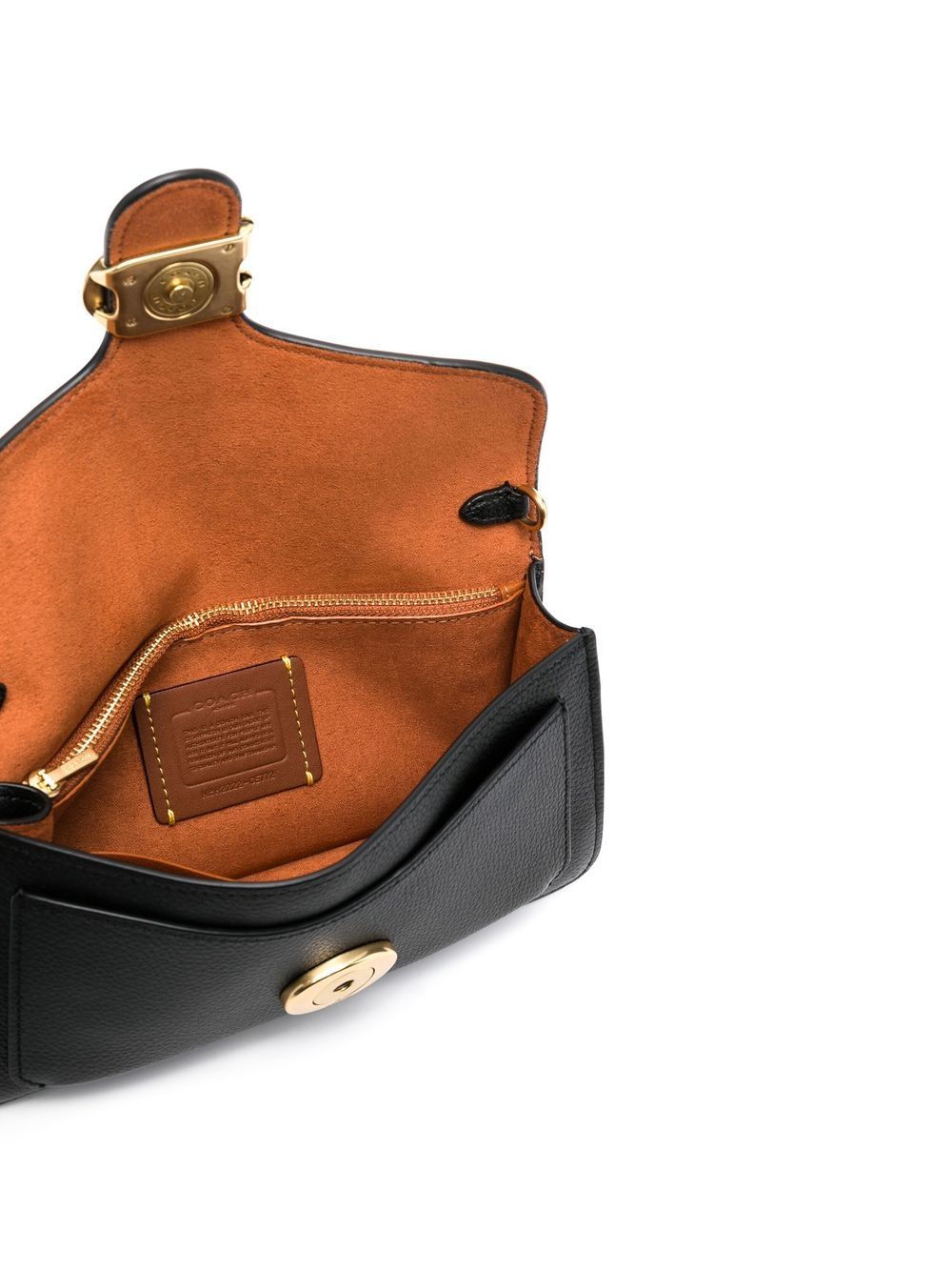 Coach Tabby chain leather clutch Coach