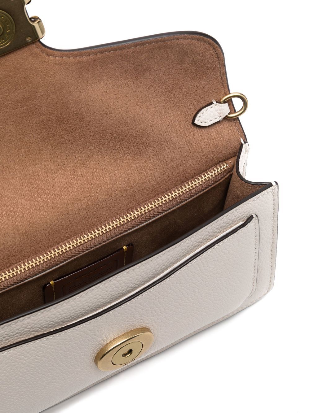 Coach Tabby chain leather clutch Coach