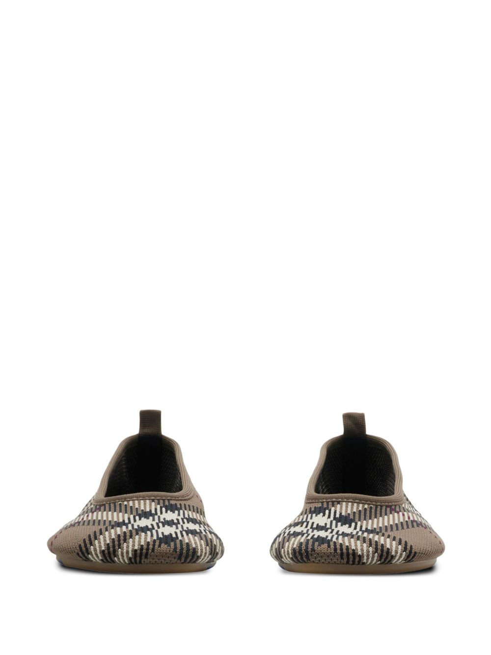 Burberry checkered Ballerina in jacquard Burberry