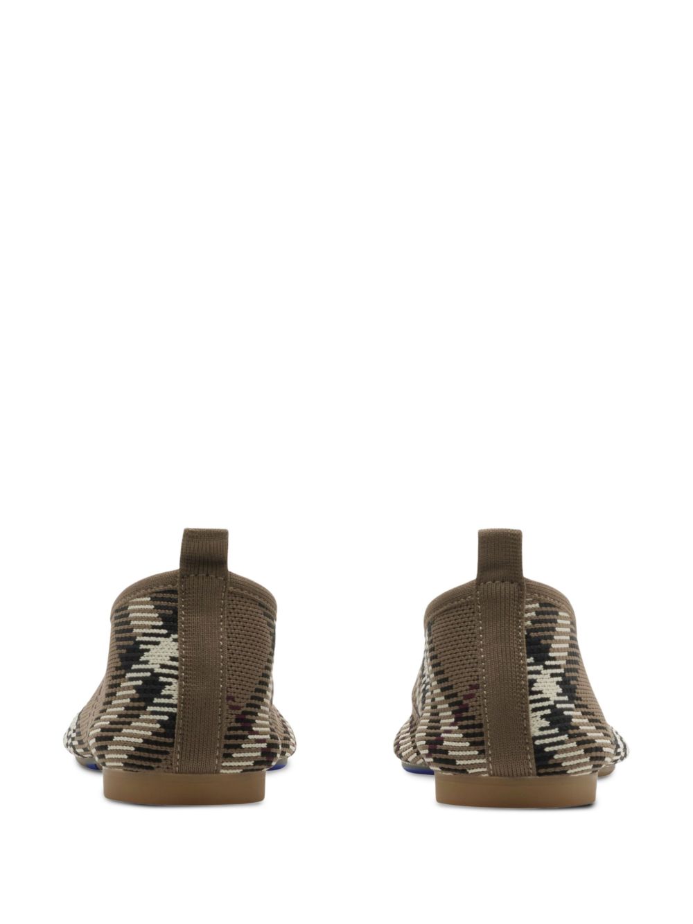 Burberry checkered Ballerina in jacquard Burberry