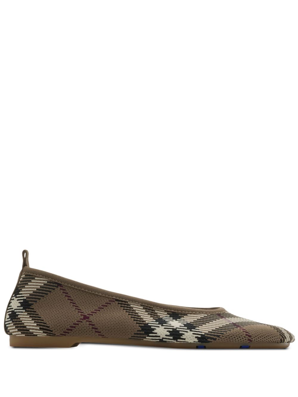 Burberry checkered Ballerina in jacquard Burberry