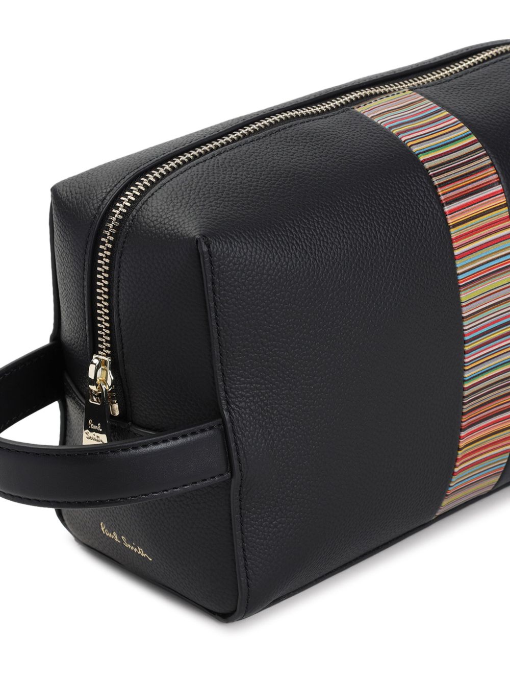 Paul Smith Signature Stripe leather washbag Paul Smith