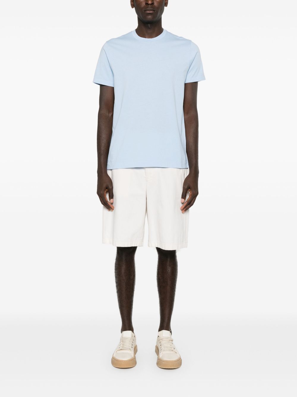 FINAMORE 1925 NAPOLI T-shirts and Polos Clear Blue Finamore 1925 Napoli