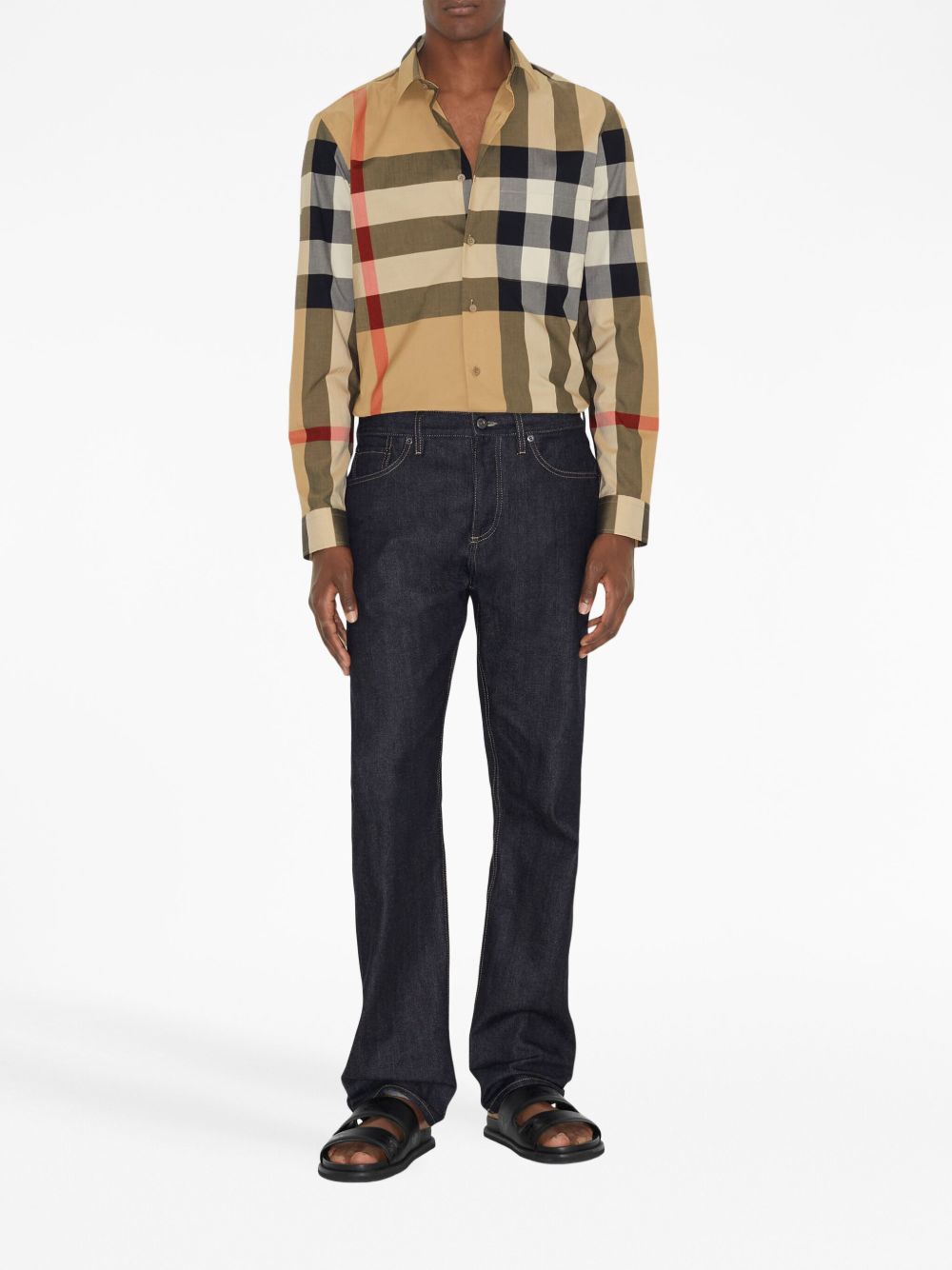 Burberry Check cotton shirt Burberry