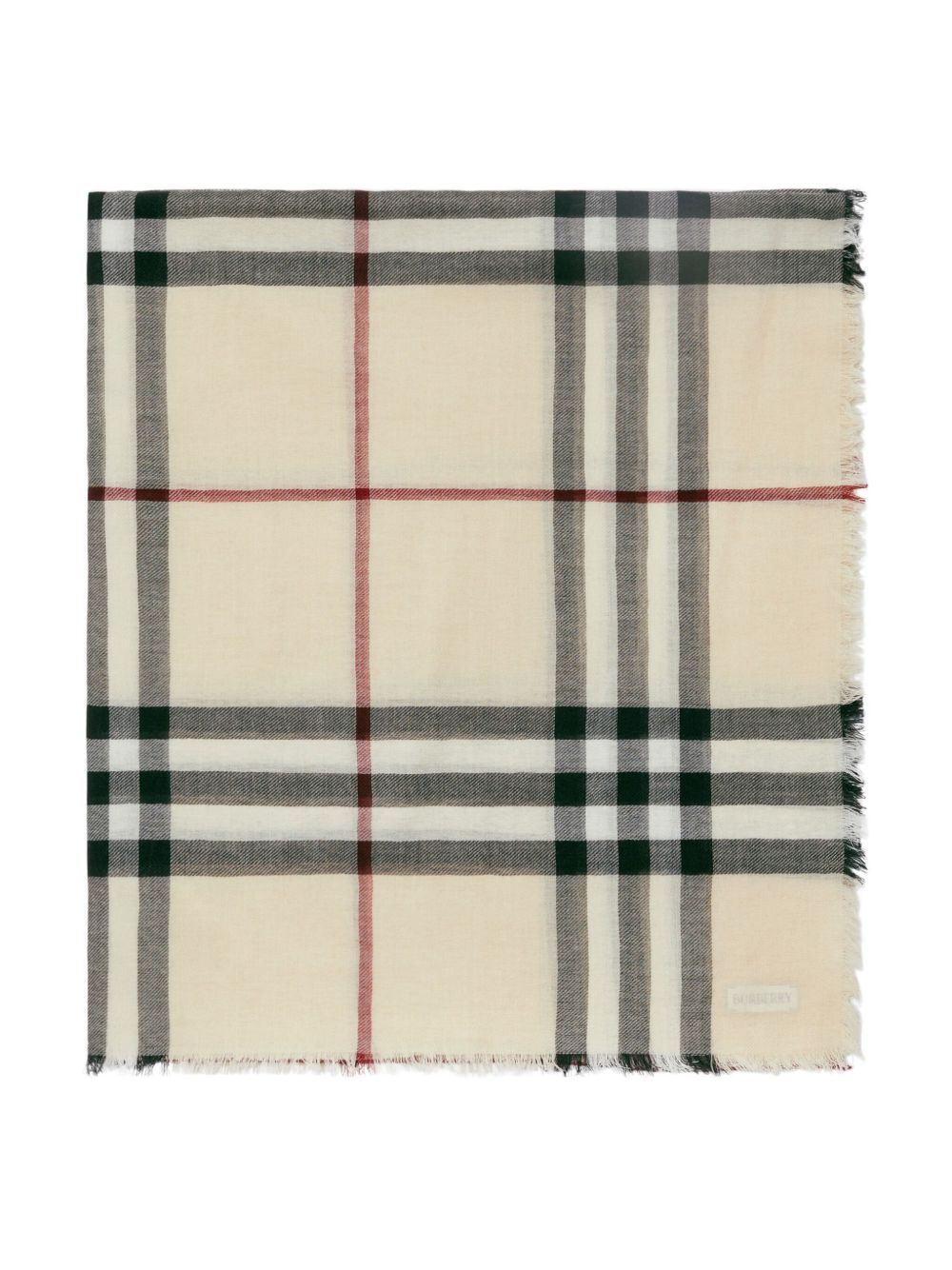 Burberry Check wool scarf Burberry