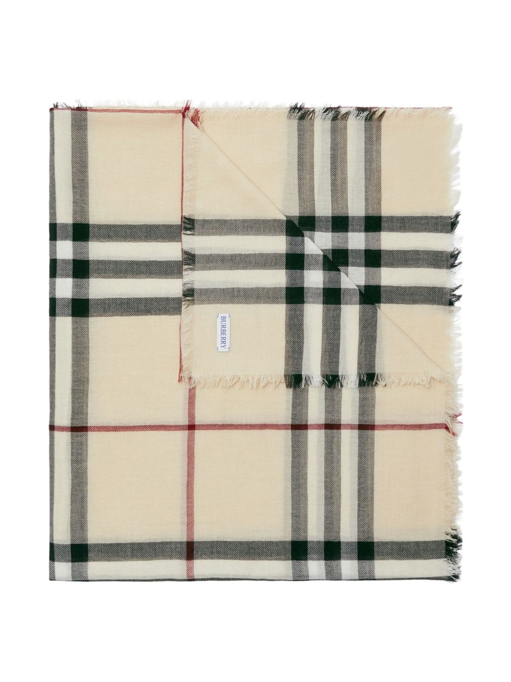 Burberry Check wool scarf Burberry