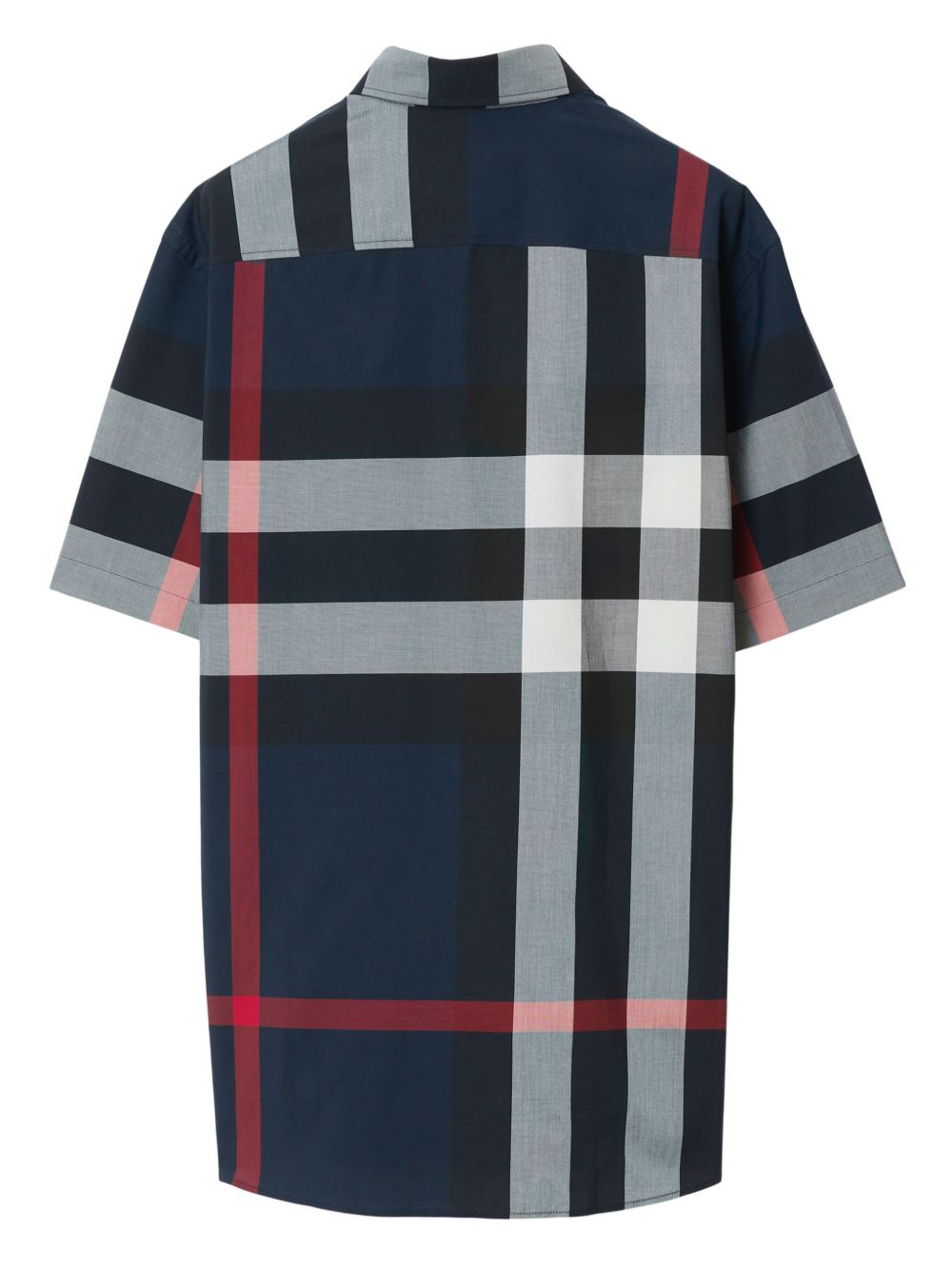 Burberry Somerton Checked Regular-fit Stretch-cotton Shirt - Gallerias