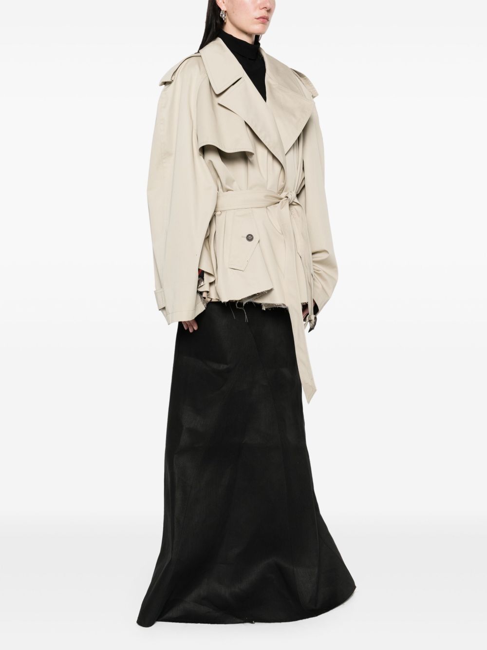 Balenciaga Coats Beige Balenciaga