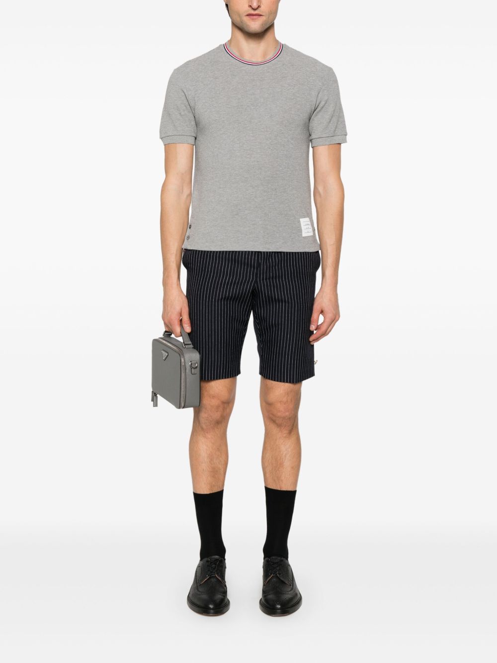 Thom Browne T-shirts and Polos Light Grey Thom Browne
