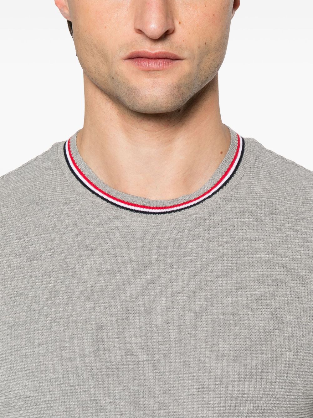Thom Browne T-shirts and Polos Light Grey Thom Browne